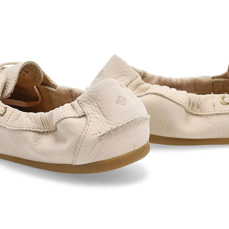 Women's Slimsail Leather Boat Shoe - Opal