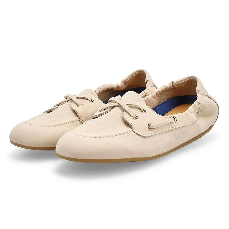 Women's Slimsail Leather Boat Shoe - Opal
