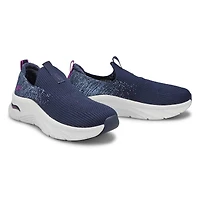Women's Arch Fit D'Lux Slip On Sneaker - Navy
