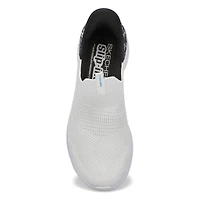 Baskets  enfiler BOBS SPORT SLIP-INS, blanc/noir,