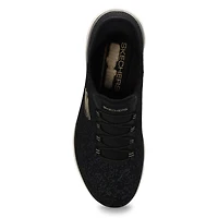 Women's  Summits Lunar Glow Slip-Ins Sneaker - Bla