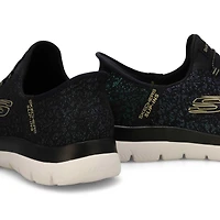 Women's  Summits Lunar Glow Slip-Ins Sneaker - Bla