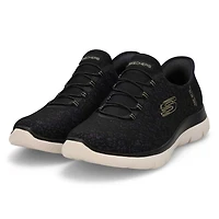Women's  Summits Lunar Glow Slip-Ins Sneaker - Bla