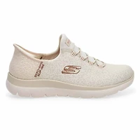 Women's  Summits Lunar Glow Slip-Ins Sneaker - Bla