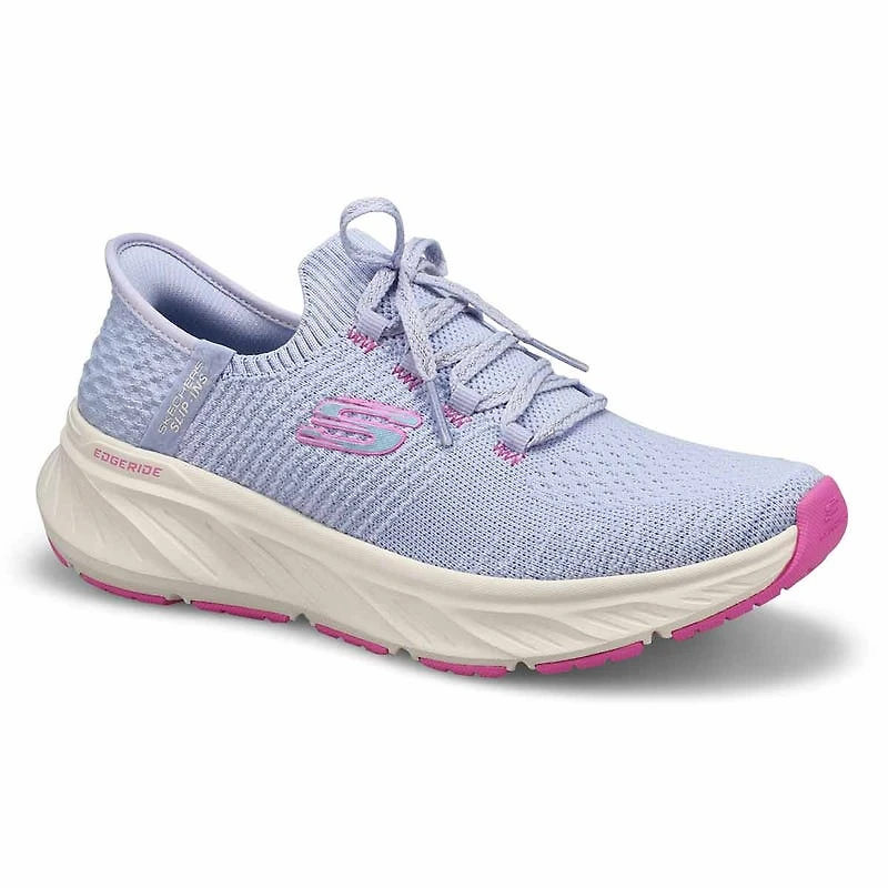 Women's Edgeride Slip-Ins Sneaker - Black/Pink