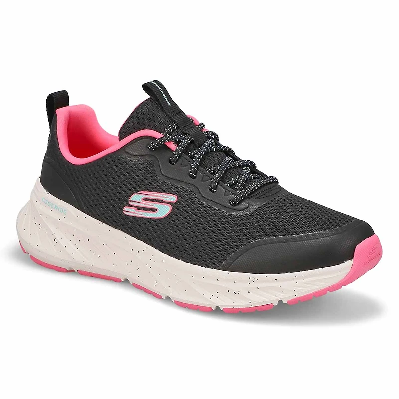 Women's Edgeride Slip On Sneaker - Black/Pink