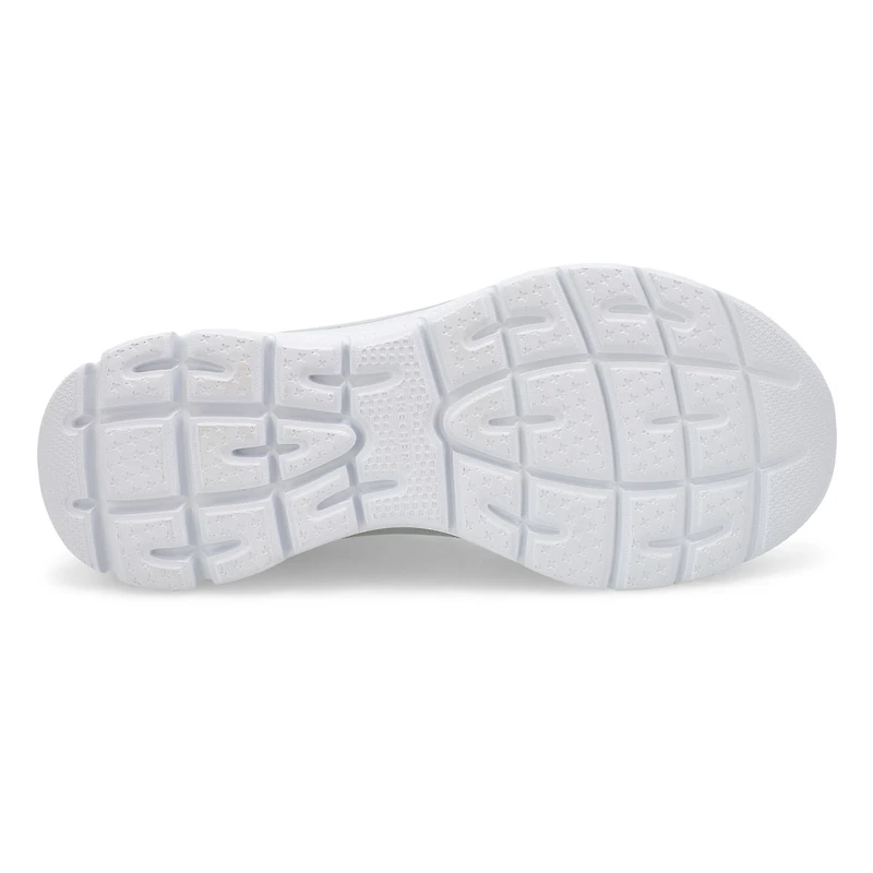 Women'a Summits Plus Slip-Ins Sneaker - White/Silv