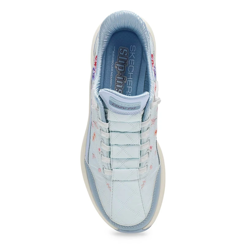 Women's Contour Foam Floral Slip-Ins Sneaker - Bl