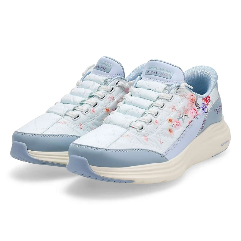 Women's Contour Foam Floral Slip-Ins Sneaker - Bl