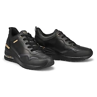 Women's Million Air Lace Up Sneaker - Black