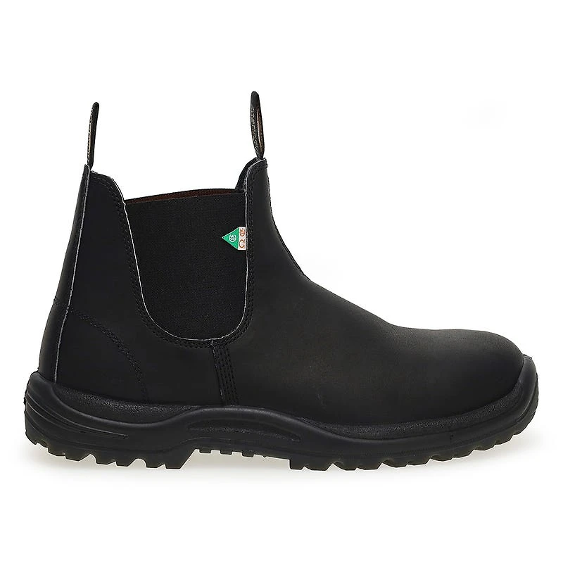 Unisex 163 Work & Safety Boot (Oversize)- Black