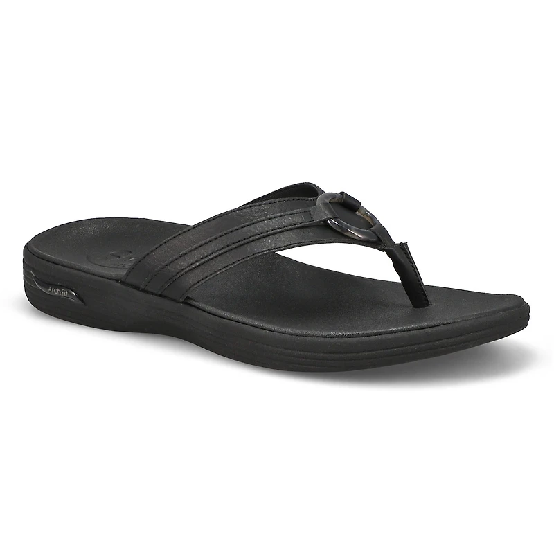Women's Arch Fit Maui Thong Sandal - Black