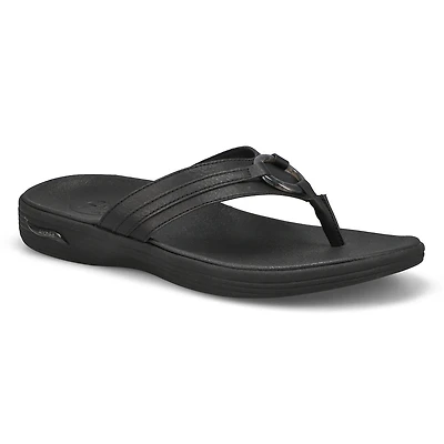 Women's  Arch Fit Maui Thong Sandal - Black