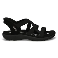 Women's Reggae Slim Slip-Ins Sandal - Black/Black