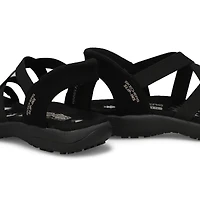 Women's Reggae Slim Slip-Ins Sandal - Black/Black