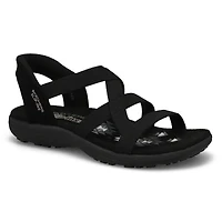 Women's Reggae Slim Slip-Ins Sandal - Black/Black