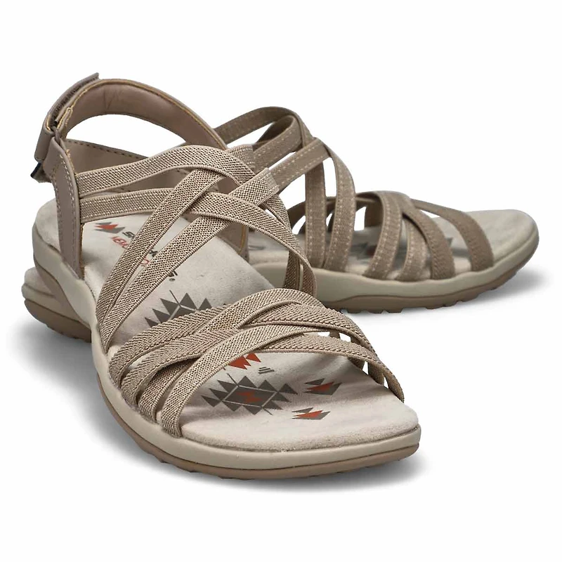 Women's Reggae Slim Casual Sandal - Chocolate