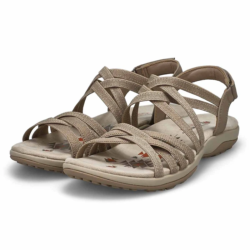 Women's Reggae Slim Casual Sandal - Chocolate