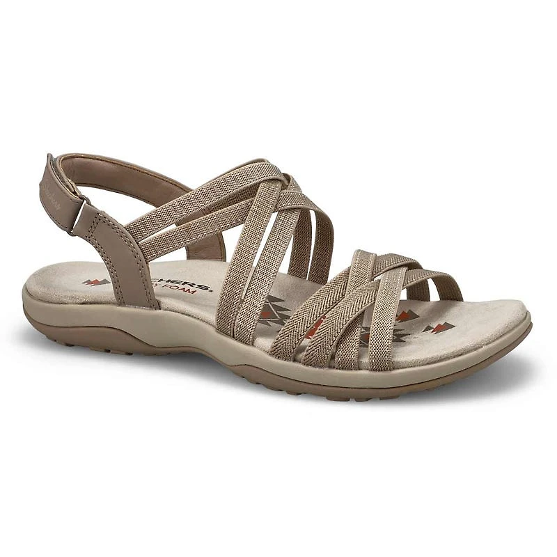 Women's Reggae Slim Casual Sandal - Chocolate