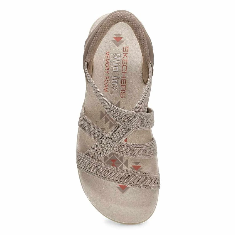 Women's  Reggae Slim Daily Vibe Casual Sandal - Ta