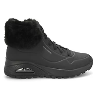 Women's Uno Rugged Fall Air Sneaker Boot - Black/B