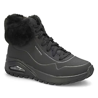Women's Uno Rugged Fall Air Sneaker Boot - Black/B