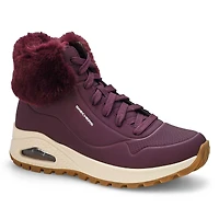 Women's Uno Rugged Fall Air Sneaker Boot - Black/B