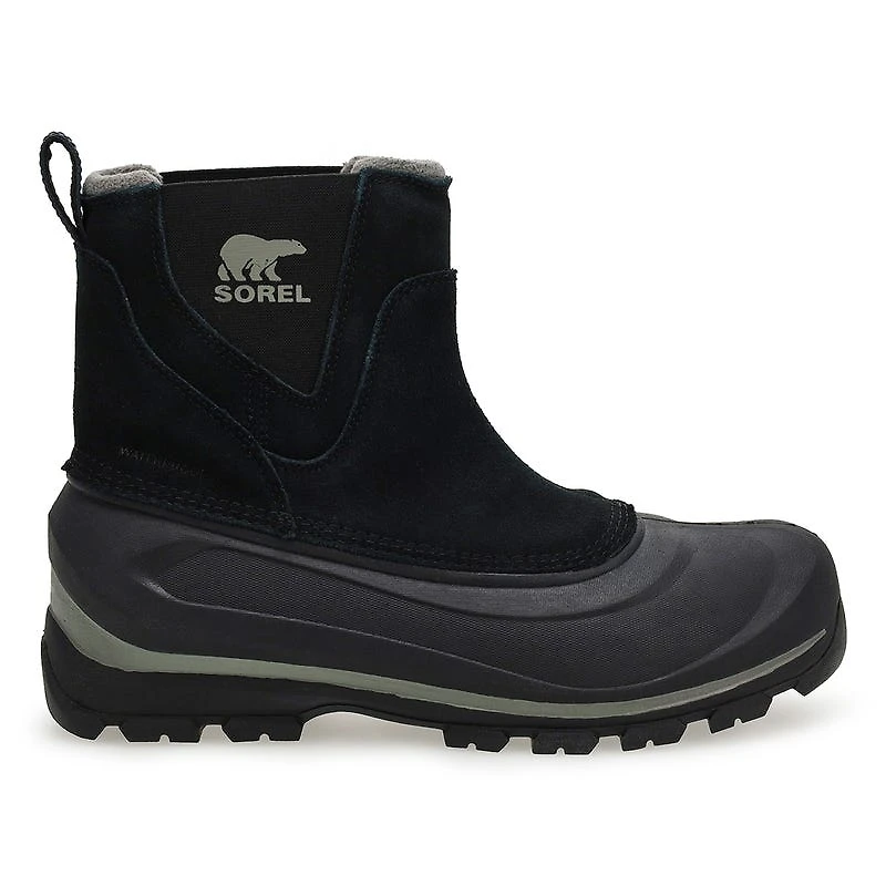Men's Buxton Pull On Winter Boot - Black