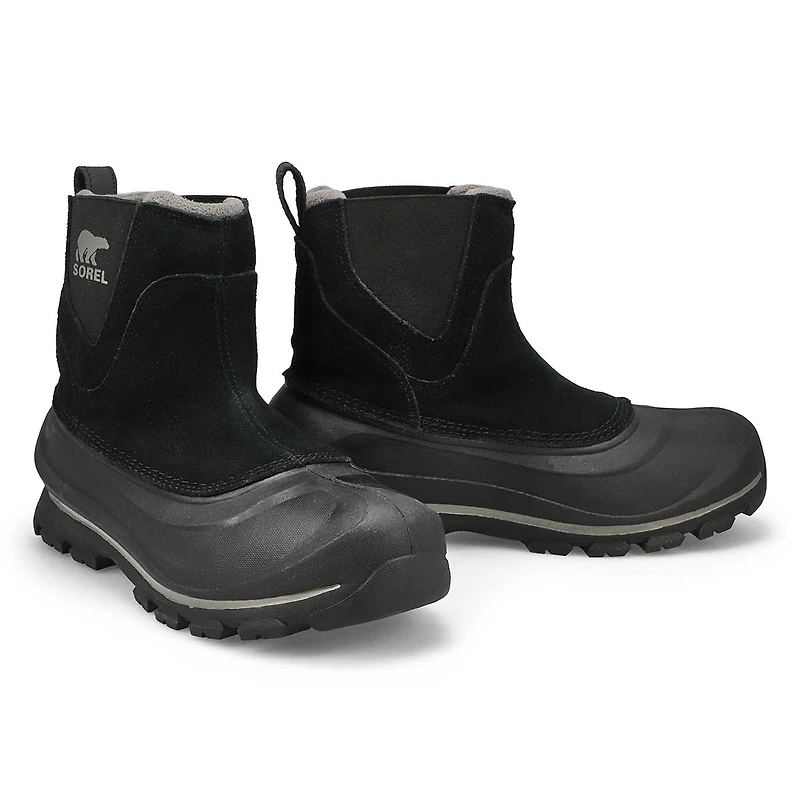 Men's Buxton Pull On Winter Boot - Black
