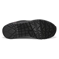 Women's Uno Pop Back Lace Up Sneaker - Black/Hot P