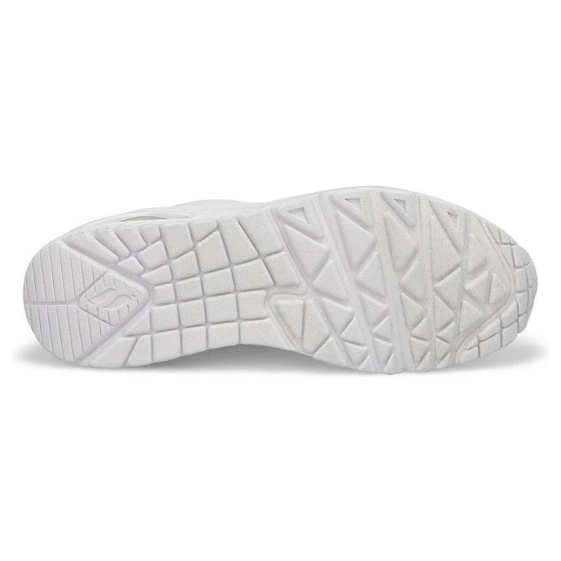 Women's Uno Pop Back Lace Up Sneaker - Black/Hot P