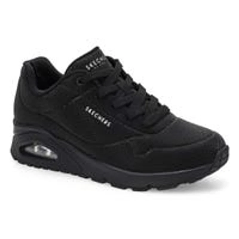 Women's Uno Lace Up Sneaker - White/Leopard