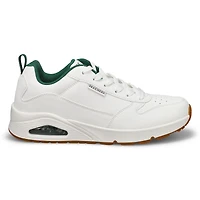 Men's Uno Lace Up Sneaker - White/Green