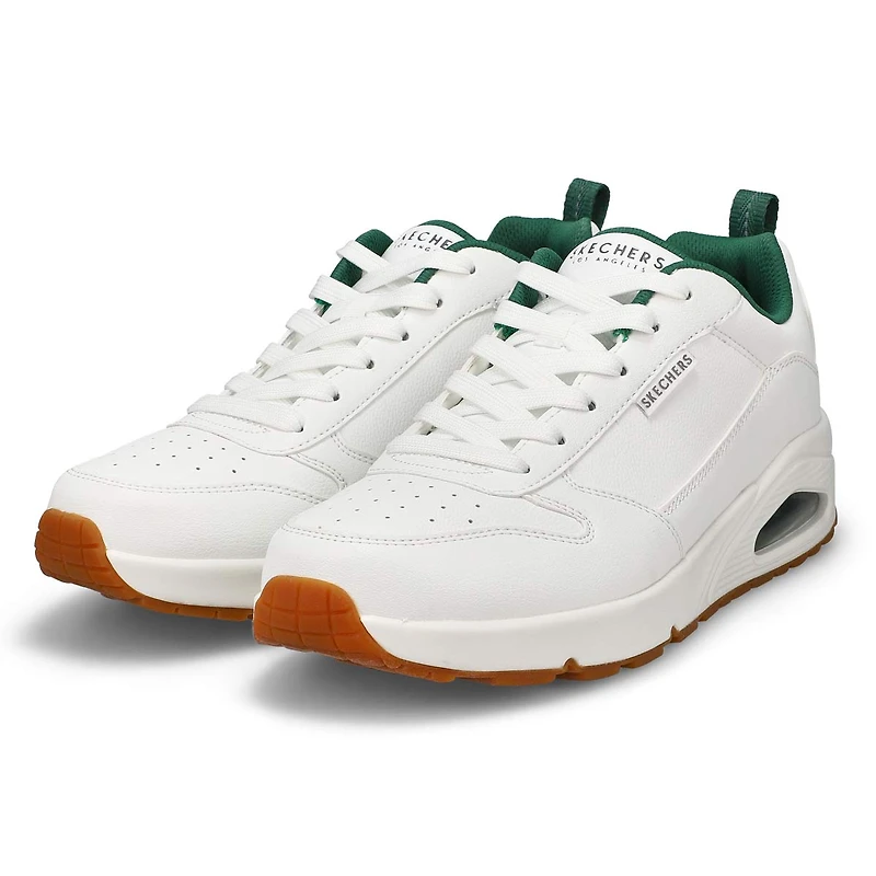 Men's Uno Lace Up Sneaker - White/Green