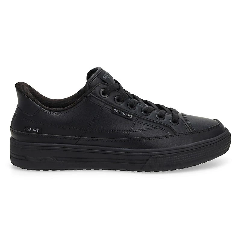 Men's Arch Fit Arcade Lace Up Sneaker - Black/Blac
