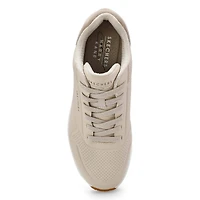 Mens' Uno Lace Up Sneaker - Taupe
