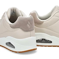 Mens' Uno Lace Up Sneaker - Taupe