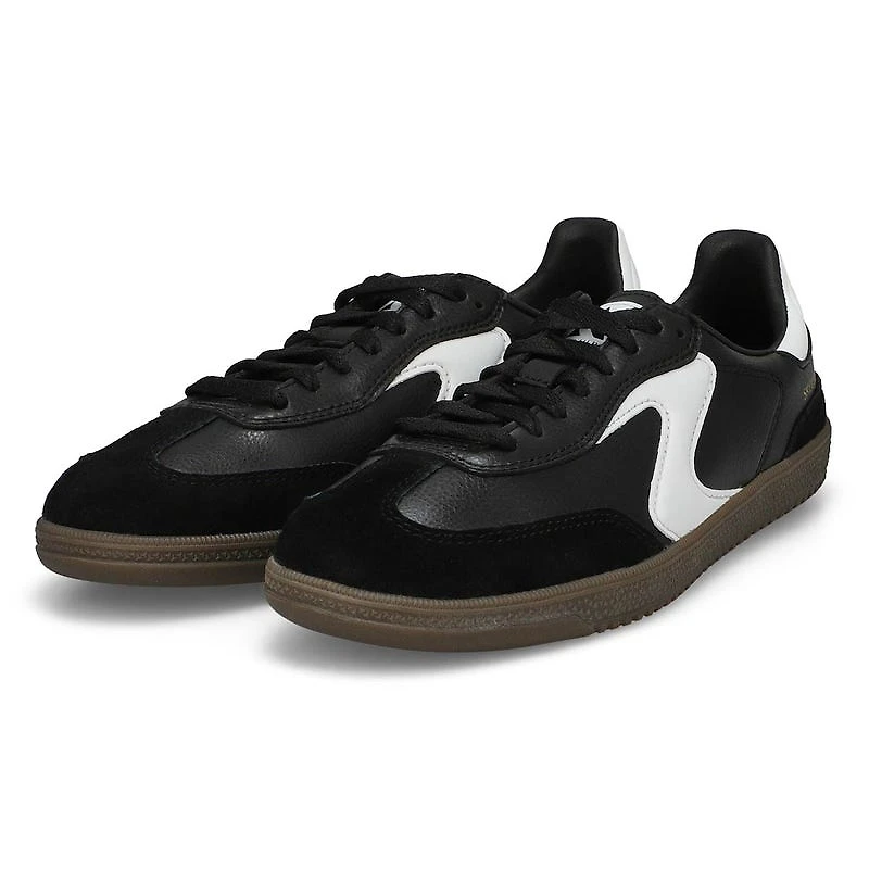 Women's Hotshot Kickoff Lace Up Sneaker - Black