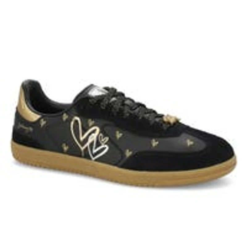 Women's Hotshot Lace Up Sneaker - Black/Multi