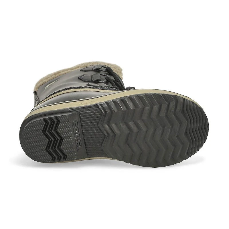 Botte d'hiver impermable YOOTPACTP, noir, enfan