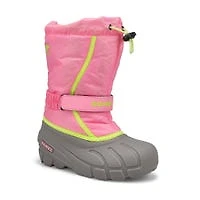 Botte d'hiver à enfiler FLURRY, rosé/rose, filles