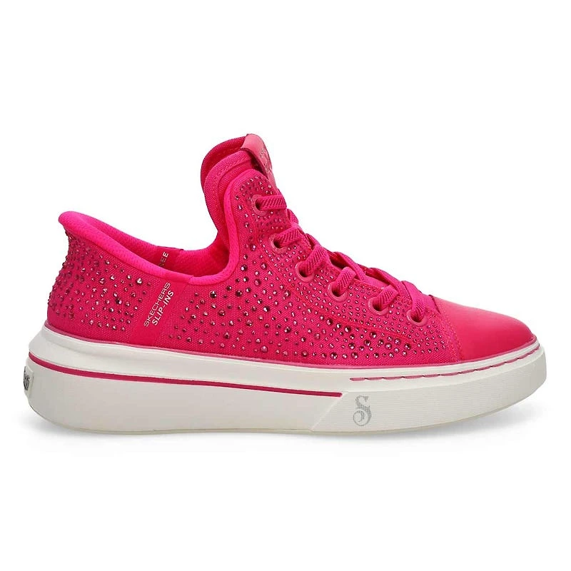 Women's Snoop One Rhine-Stoned Slip-Ins Sneaker