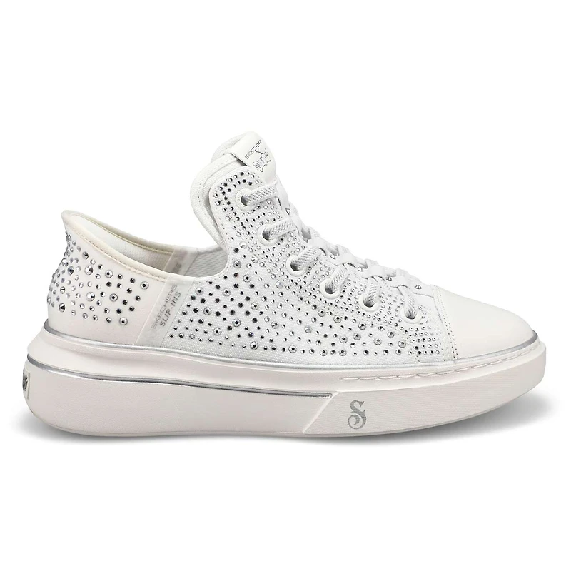 Baskets SNOOP ONE RHINE-STONED SLIP-INS, noir/noir