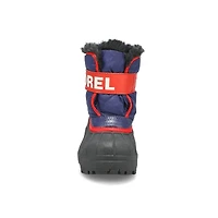 Botte SNOW COMMANDER, noir/bleu, bbs