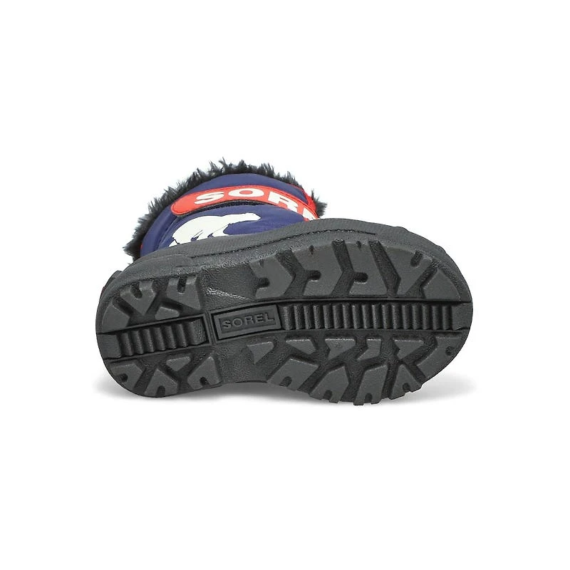 Botte SNOW COMMANDER, noir/bleu, bbs