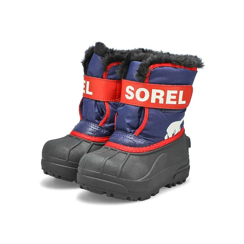 Botte SNOW COMMANDER, noir/bleu, bbs