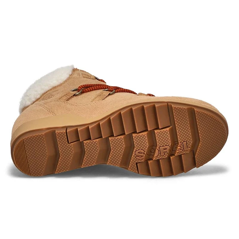 Women's Evie Cozy Lace Waterproof Boot - Buff