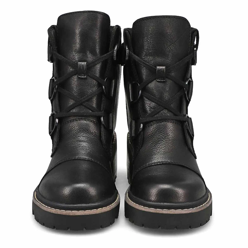 Women's Joan Now Lace Waterproof Boot - Black