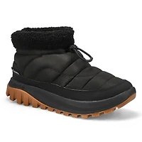 Women's Snowtrot Shorty Winter Boot - Black/Sea Sa