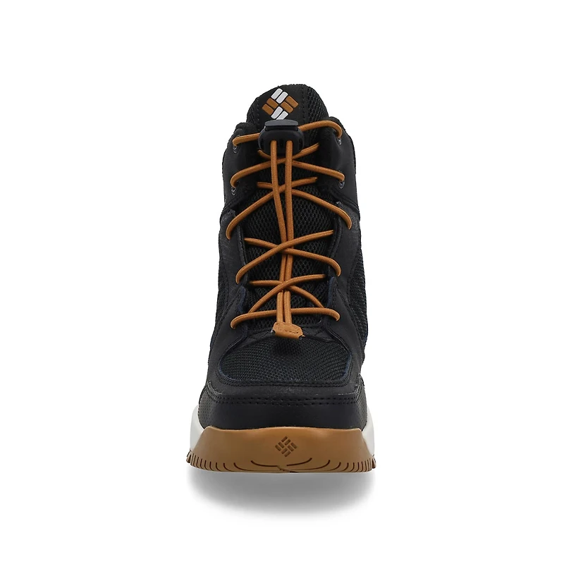 Boys'  Portlander Waterproof Winter Boot - Black/E